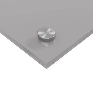 Πίσω Πάνελ Κουζίνας 2 pcs Ανοιχτό γκρι 80 x 50 cm - Pakobazaar