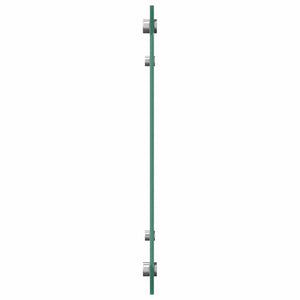 Πλάτη κουζίνας 2 pcs Ανοιχτό γκρι 90 x 40 cm σκληρυμένο γυαλί - Pakobazaar