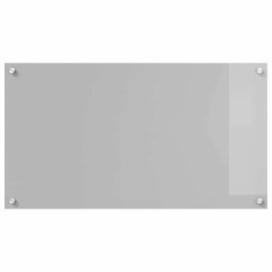 Πλάτη κουζίνας 2 pcs Ανοιχτό γκρι 90 x 50 cm σκληρυμένο γυαλί - Pakobazaar