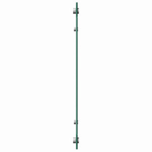 Πλάτη κουζίνας 2 pcs Ανοιχτό γκρι 90 x 50 cm σκληρυμένο γυαλί - Pakobazaar
