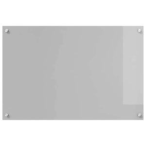 Πλάτη κουζίνας 2 pcs Ανοιχτό γκρι 90 x 60 cm σκληρυμένο γυαλί - Pakobazaar