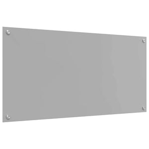 Πλάτη κουζίνας 2 pcs Ανοιχτό γκρι 100 x 50 cm σκληρυμένο γυαλί - Pakobazaar