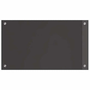 Πλάτη κουζίνας 2 pcs Σκούρο Γκρι 70 x 40 cm σκληρυμένο γυαλί - Pakobazaar