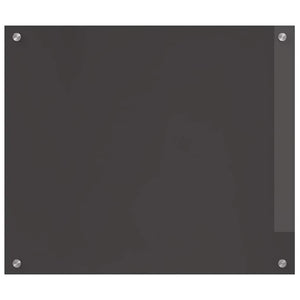 Πλάτη κουζίνας 2 pcs Σκούρο Γκρι 70 x 60 cm σκληρυμένο γυαλί - Pakobazaar