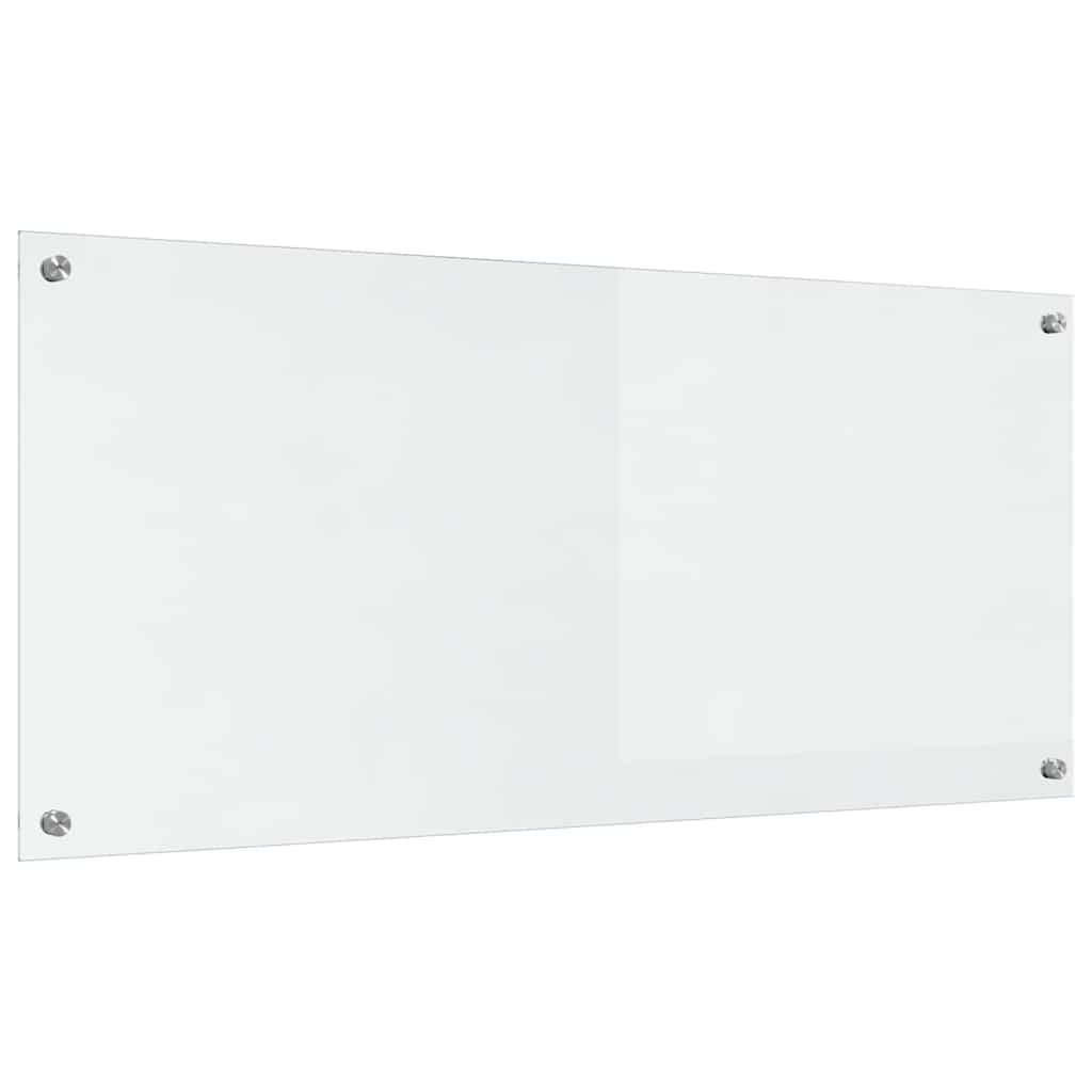 Πλάτη κουζίνας 2 pcs Διαφανές 110 x 50 cm σκληρυμένο γυαλί - Pakobazaar