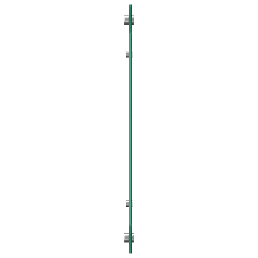 Πλάτη κουζίνας 2 pcs Διαφανές 110 x 50 cm σκληρυμένο γυαλί - Pakobazaar