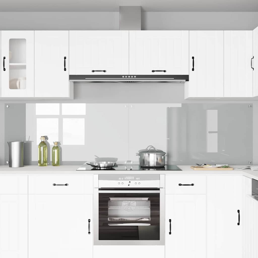 Πλάτη κουζίνας 2 pcs Διαφανές 120 x 60 cm σκληρυμένο γυαλί