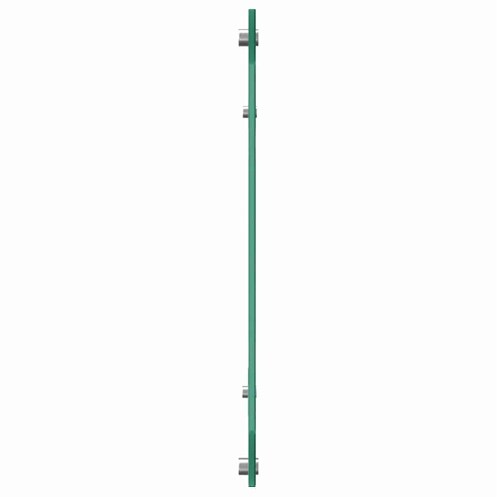 Πλάτη κουζίνας 2 pcs Μαύρο 120 x 40 cm σκληρυμένο γυαλί - Pakobazaar