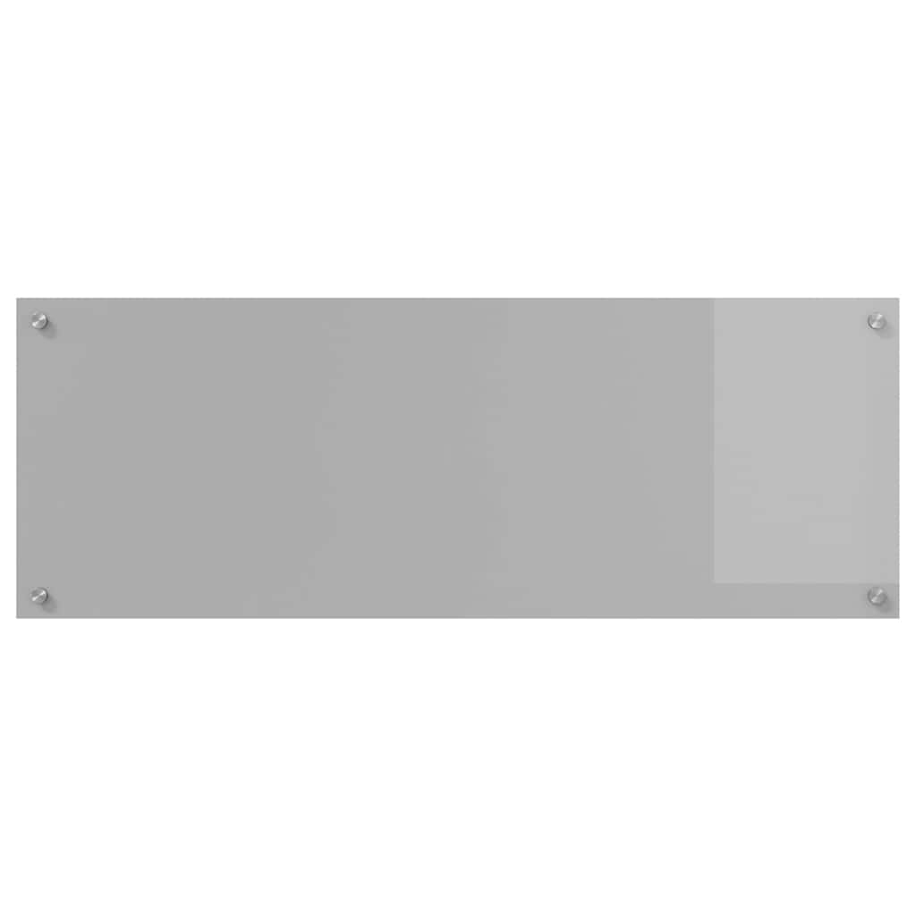 Πίσω Πάνελ Κουζίνας 2 pcs Ανοιχτό γκρι 110 x 40 cm