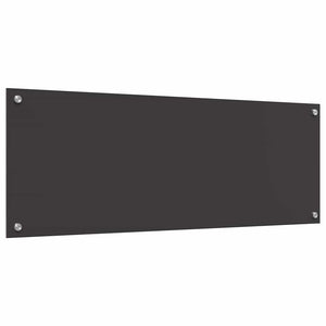 Πίσω Πάνελ Κουζίνας 2 pcs Σκούρο Γκρι 110 x 40 cm - Pakobazaar