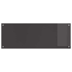 Πίσω Πάνελ Κουζίνας 2 pcs Σκούρο Γκρι 110 x 40 cm - Pakobazaar