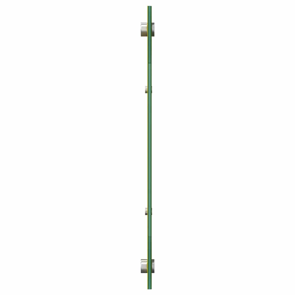 Πλάτη κουζίνας 2 pcs Κίτρινο 120 x 40 cm σκληρυμένο γυαλί - Pakobazaar