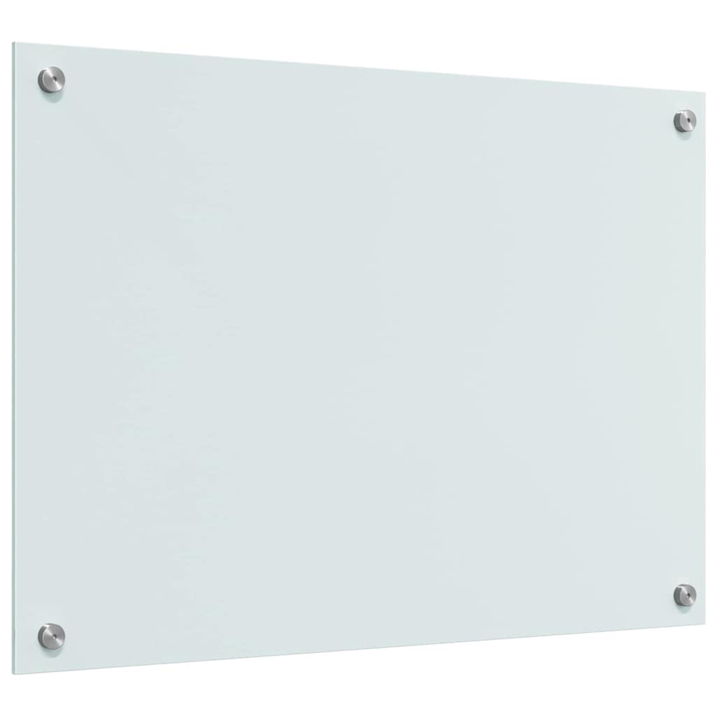 Πλάτη κουζίνας 2 pcs Λευκό 70 x 50 cm σκληρυμένο γυαλί