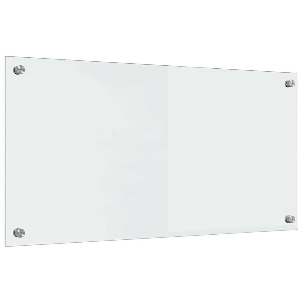 Πλάτη κουζίνας 2 pcs Διαφανές 80 x 40 cm σκληρυμένο γυαλί