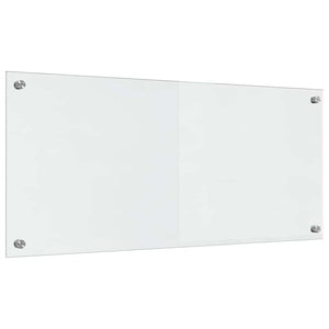 Πλάτη κουζίνας 2 τεμ. Διαφανές 90 x 40 cm σκληρυμένο γυαλί