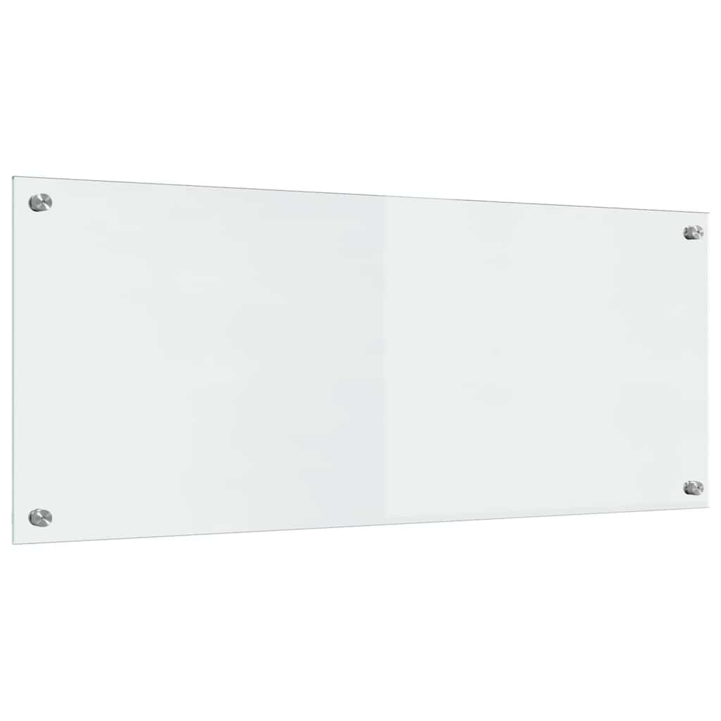 Πλάτη κουζίνας 2 pcs Διαφανές 100 x 40 cm σκληρυμένο γυαλί
