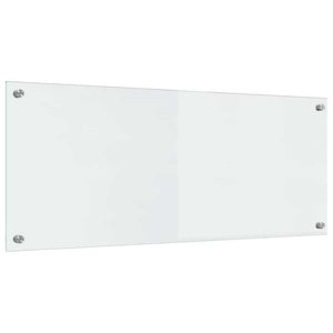 Πλάτη κουζίνας 2 τεμ. Διαφανές 100 x 40 cm σκληρυμένο γυαλί