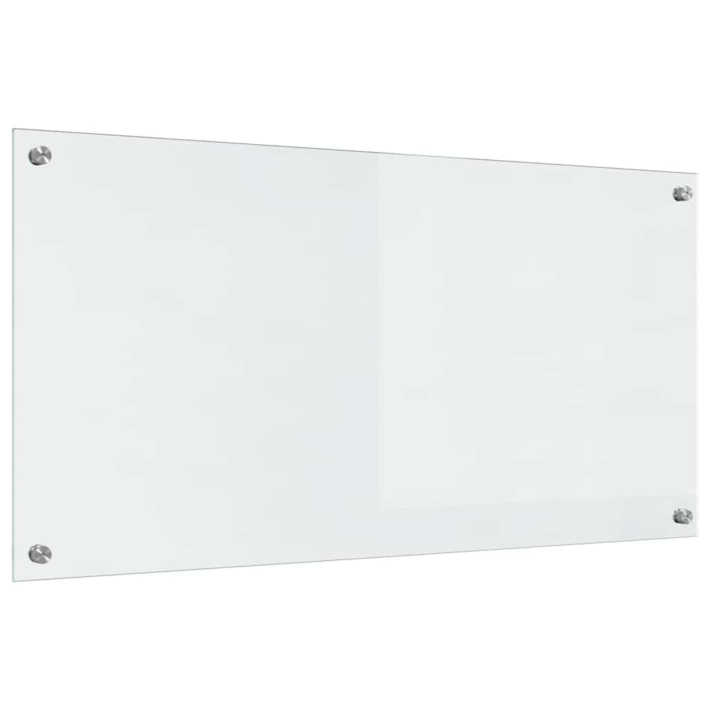 Πλάτη κουζίνας 2 pcs Διαφανές 100 x 50 cm σκληρυμένο γυαλί