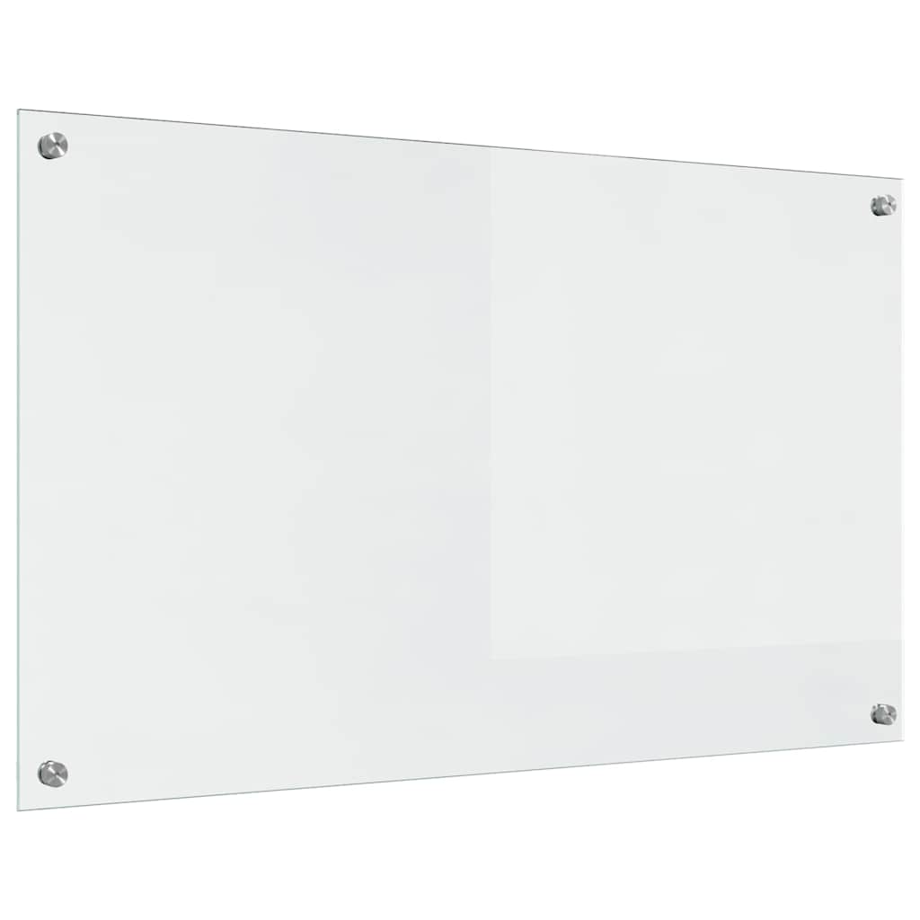 Πλάτη κουζίνας 2 pcs Διαφανές 100 x 60 cm σκληρυμένο γυαλί