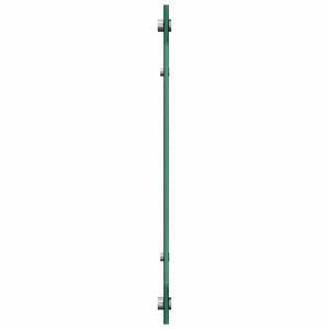 Πίσω Πάνελ Κουζίνας 2 pcs Μαύρο 90 x 50 cm σκληρυμένο γυαλί - Pakobazaar