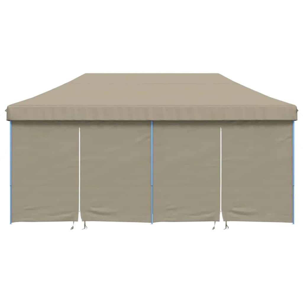 Σκηνή πάρτι pop-up Taupe 580 x 292 x 315 εκ. Ύφασμα Όξφορντ
