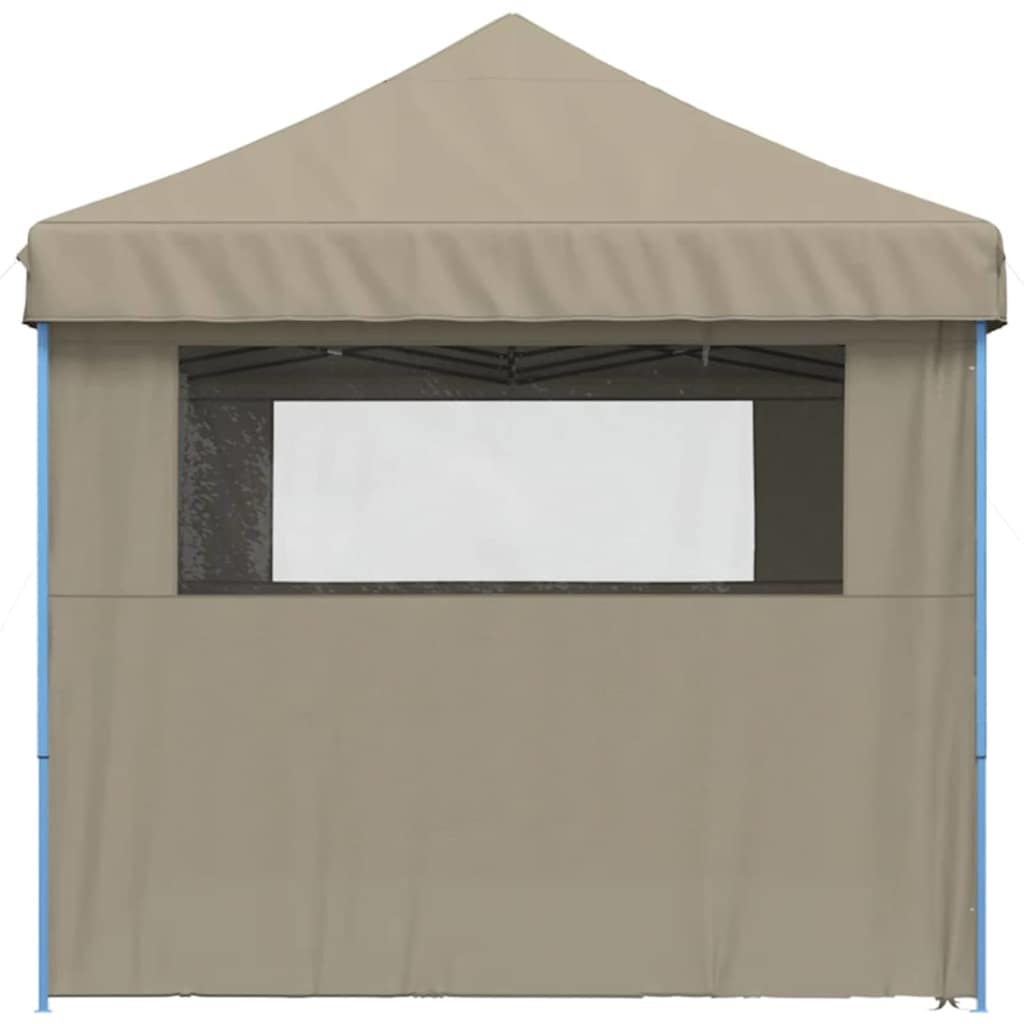 Σκηνή πάρτι pop-up Taupe 580 x 292 x 315 εκ. Ύφασμα Όξφορντ