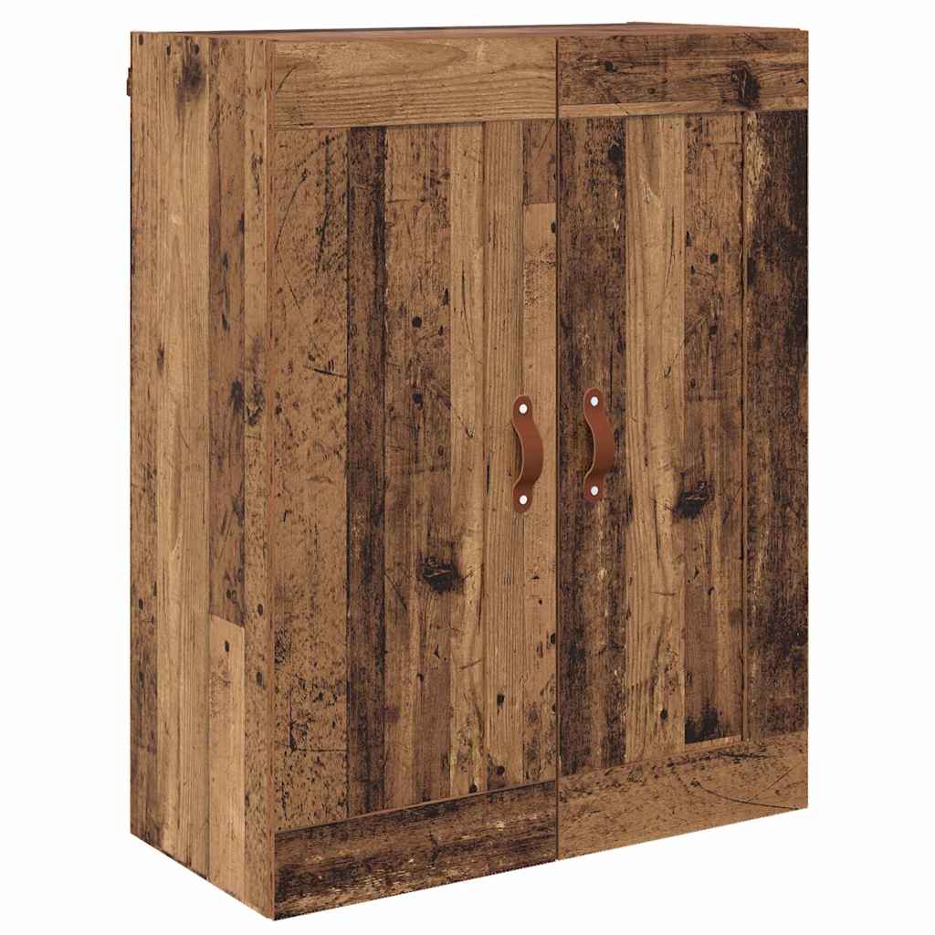 Ντουλάπα τοίχου Επιτοίχιο 2 pcs Παλιό ξύλο 69,5 x 34 x 90 εκ.