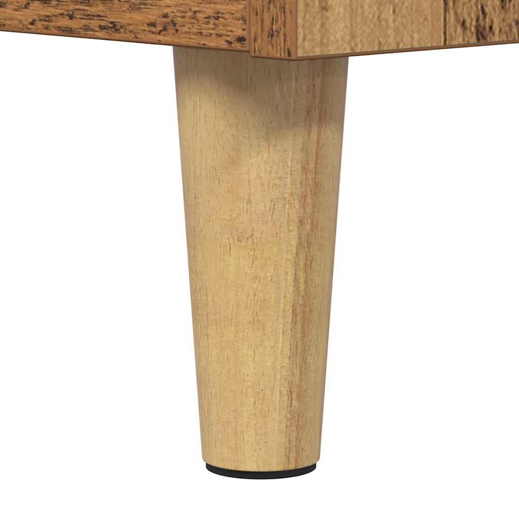 Παραδοσιακά Πλευρικά Έπιπλα 3 pcs Παλιό Ξύλο 60 x 35 x 70 cm