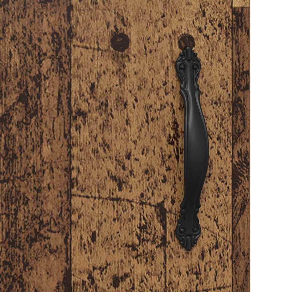 Ντουλάπα τοίχου Επιτοίχιο 2 pcs Παλιό ξύλο 69,5 x 34 x 90 εκ. - Pakobazaar