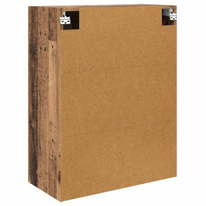 Ντουλάπα τοίχου Επιτοίχιο 2 pcs Παλιό ξύλο 69,5 x 34 x 90 εκ. - Pakobazaar