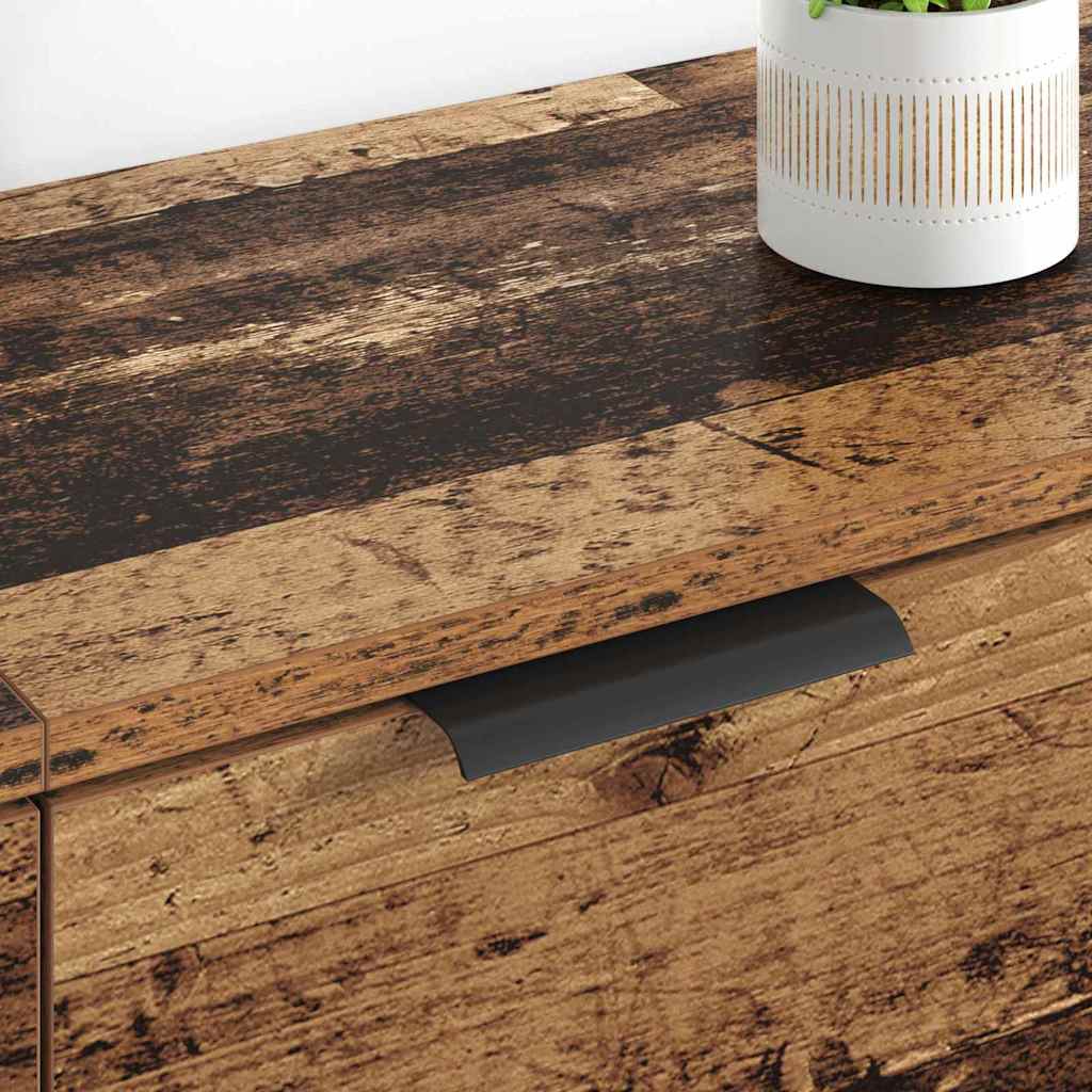 Παραδοσιακά Πλευρικά Έπιπλα 2 pcs Παλιό Ξύλο 60 x 30 x 70 εκ.