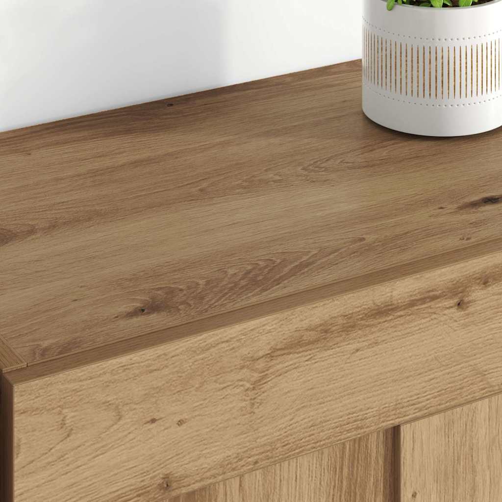 Ντουλάπα τοίχου Επιτοίχιο 2 pcs Artisan Oak 69,5 x 34 x 90 εκ.