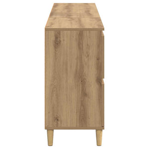 Παραδοσιακά Πλευρικά Έπιπλα 3 pcs Artisan Oak 60 x 35 x 70 cm - Pakobazaar