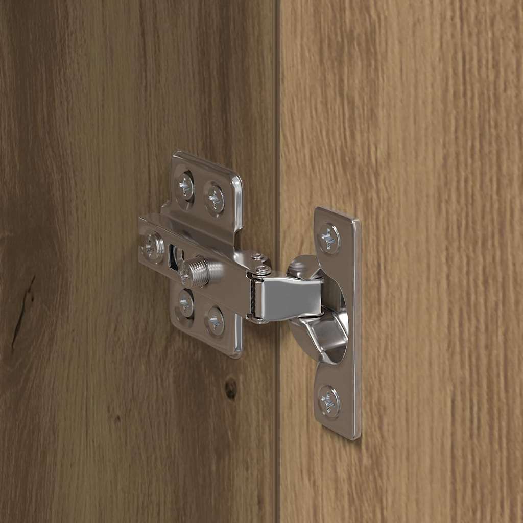 Ντουλάπα τοίχου Επιτοίχιο 2 pcs Artisan Oak 69,5 x 34 x 90 εκ. - Pakobazaar