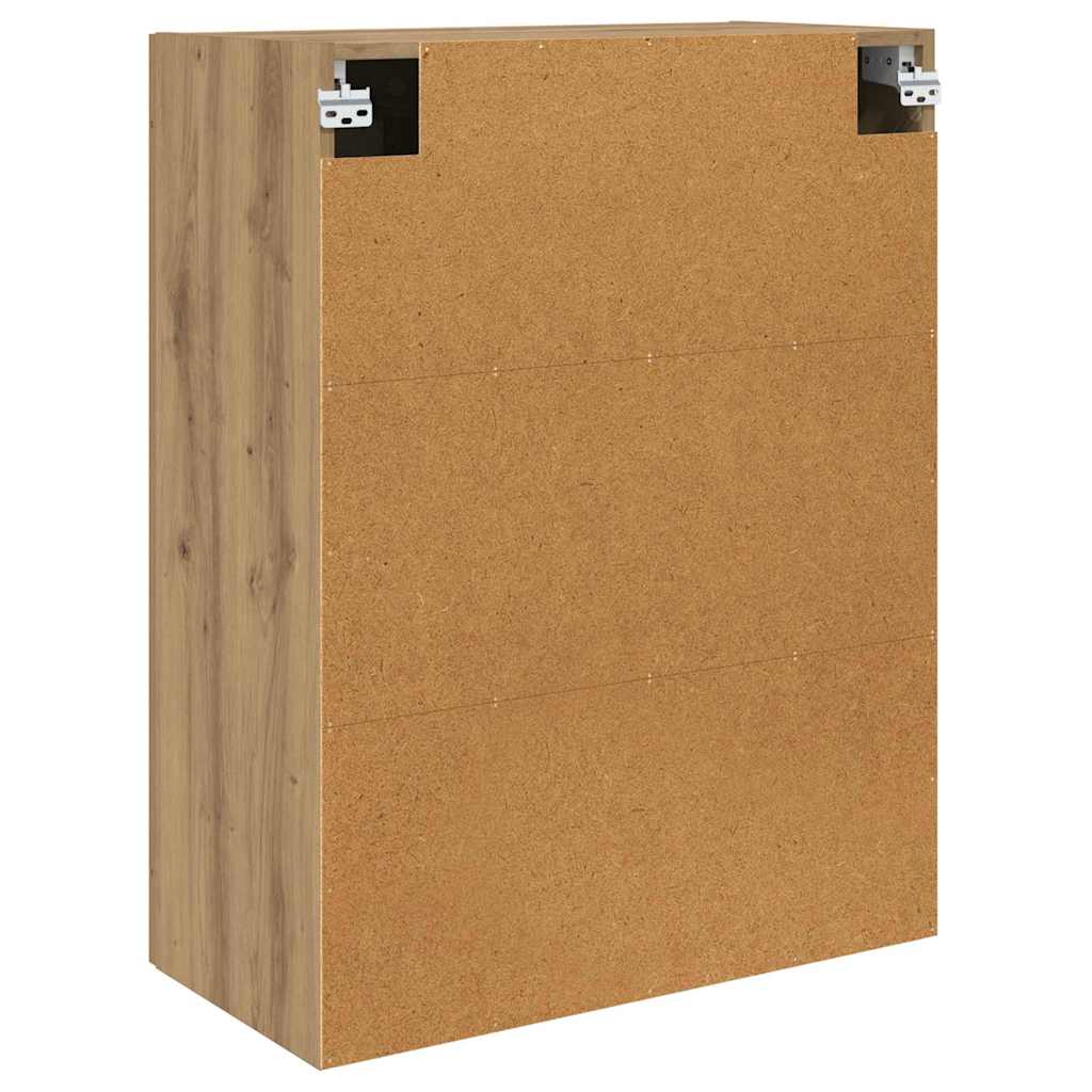Ντουλάπα τοίχου Επιτοίχιο 2 pcs Artisan Oak 69,5 x 34 x 90 εκ. - Pakobazaar