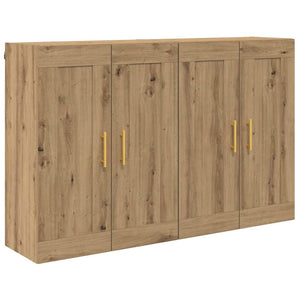 Ντουλάπα τοίχου 2 τμχ. Artisan Oak 69,5 x 34 x 90 εκ.