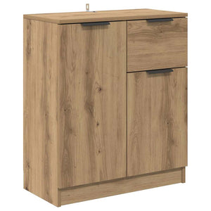 Παραδοσιακά Πλευρικά Έπιπλα 2 τμχ. Artisan Oak 60 x 30 x 70 εκ.