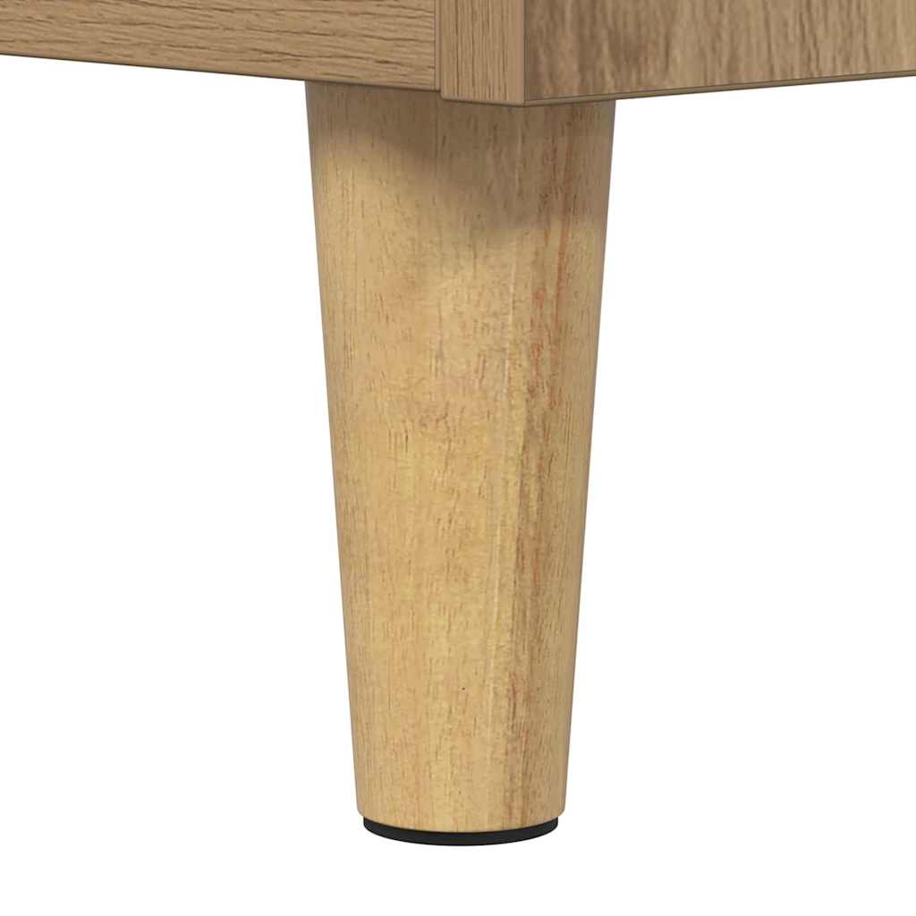 Παραδοσιακά Πλευρικά Έπιπλα 2 pcs Artisan Oak 60 x 35 x 70 cm - Pakobazaar