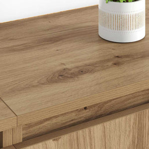 Παραδοσιακά Πλευρικά Έπιπλα 2 pcs Artisan Oak 60 x 35 x 70 cm - Pakobazaar