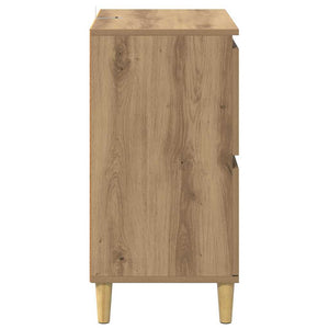 Παραδοσιακά Πλευρικά Έπιπλα 2 pcs Artisan Oak 60 x 35 x 70 cm - Pakobazaar