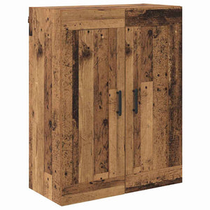 Highboard 2 τμχ. Παλιό Ξύλο 69,5 x 34 x 180 εκ.