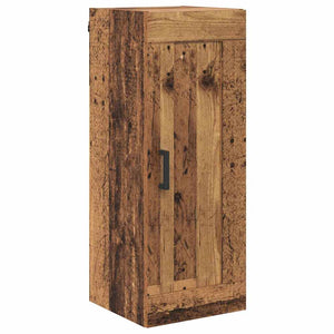 Highboard Παλιό Ξύλο 34,5 x 34 x 180 εκ. Επεξεργασμένο Ξύλο