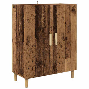 Highboard Παλιό Ξύλο 69,5 x 32,5 x 180 εκ Επεξεργασμένο ξύλο - Pakobazaar