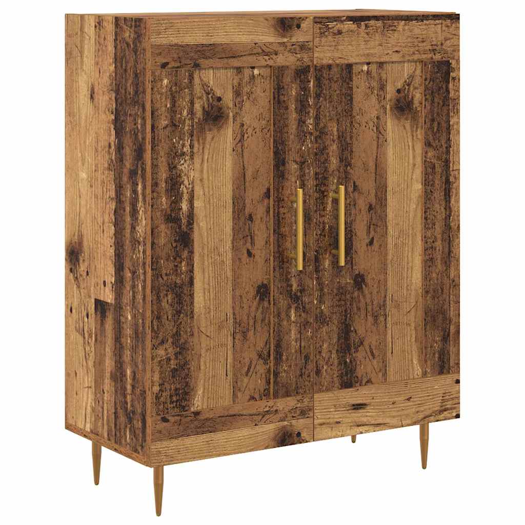 Highboard Παλιό Ξύλο 69,5 x 34 x 180 εκ. Επεξεργασμένο ξύλο