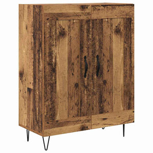 Highboard Παλιό Ξύλο 69,5 x 34 x 180 εκ. Επεξεργασμένο ξύλο - Pakobazaar