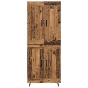 Highboard Παλιό Ξύλο 69,5 x 34 x 180 εκ. Επεξεργασμένο ξύλο - Pakobazaar