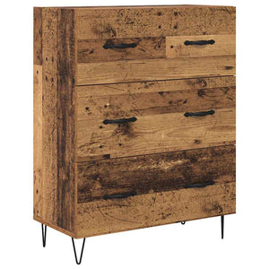 Highboard Παλιό Ξύλο 69,5 x 34 x 180 εκ. Επεξεργασμένο ξύλο - Pakobazaar