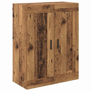 Highboard 2 τμχ. Παλιό ξύλο 69,5 x 34 x 180 εκ.
