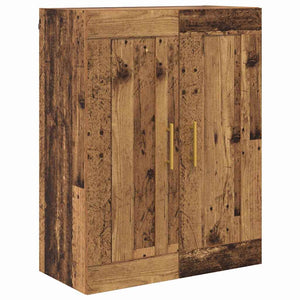 Highboard Παλιό Ξύλο 69,5 x 34 x 180 εκ. Επεξεργασμένο Ξύλο