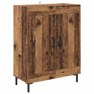 Highboard Παλιό Ξύλο 69,5 x 34 x 180 εκ. Επεξεργασμένο Ξύλο